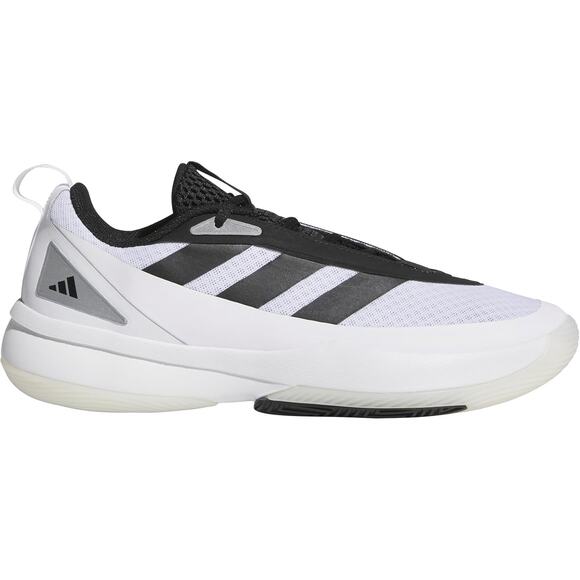 NWT adidas Unisex Front Court Sneaker, White/Black, 10.5 US Men - Picture 4 of 7